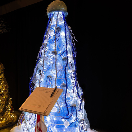 Christmas trees at the Gingerbread Festival Christmas trees at the Gingerbread Festival