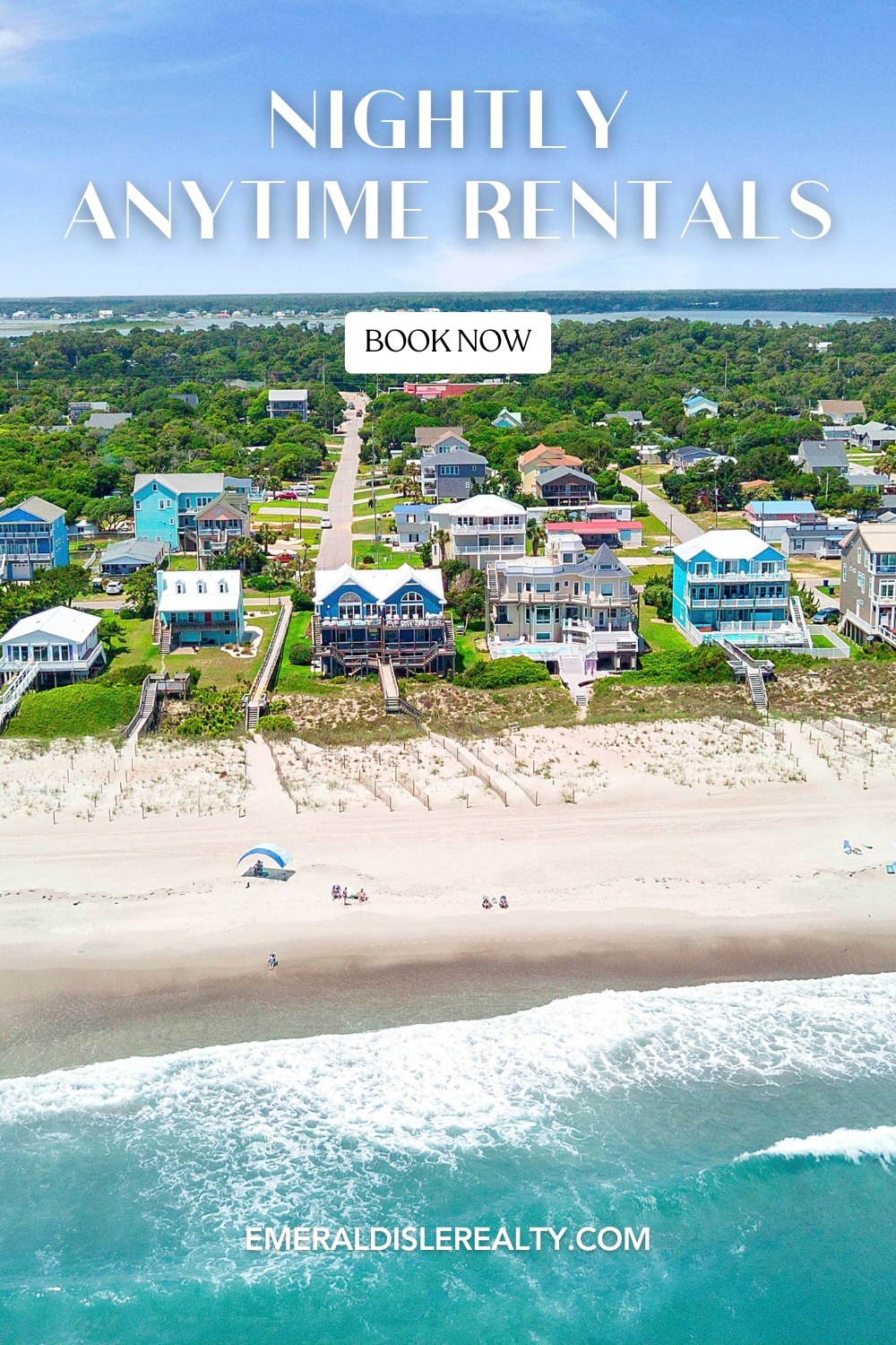 Book Nightly Anytime Rentals in Emerald Isle, NC