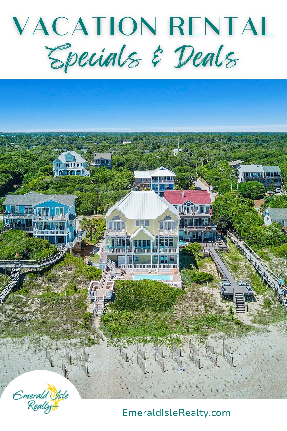 Specials & Deals on Emerald Isle Vacation Rentals