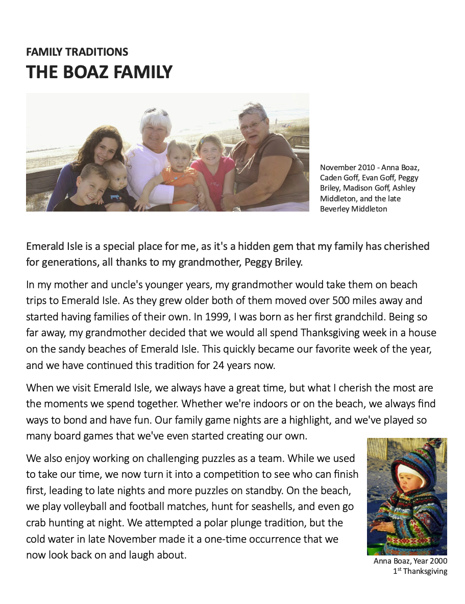 Family Tradition 2023 Main Image